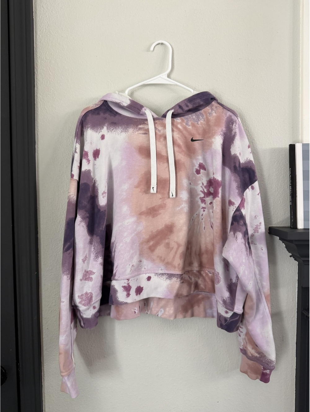 Nike woman’s hooded pullover 2x marble print